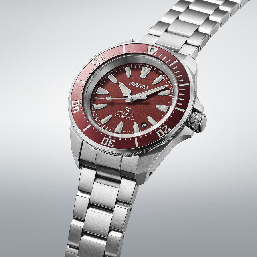 Seiko Prospex SRPL11K1 4R Red Diver's Watch Automatic