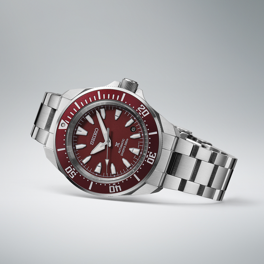 Seiko Prospex SRPL11K1 4R Red Diver's Watch Automatic