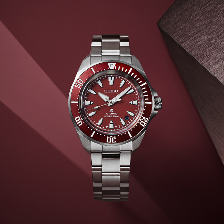 Seiko Prospex SRPL11K1 4R Red Diver's Watch Automatic