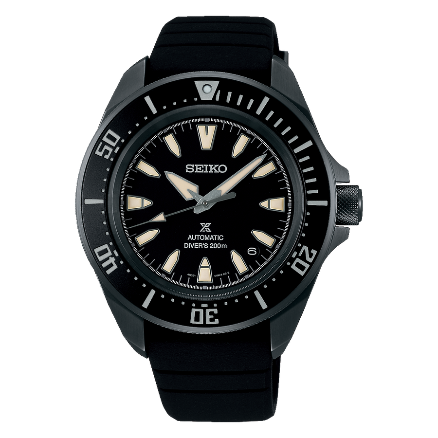 Seiko Prospex SRPL15K1 4R All-Black Diver's Watch Automatic