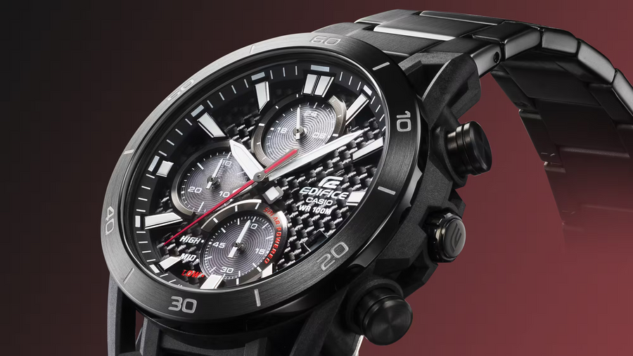 Casio Edifice EQS-960DC-1AVUDF EDIFICE SOSPENSIONE Solar  Power Chronograph