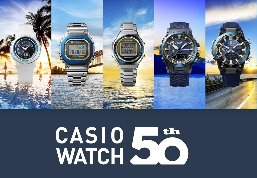 Casio TRN-50SS-2ADR CASIOTRON CASIO WATCH 50TH ANNIVERSARY Digital