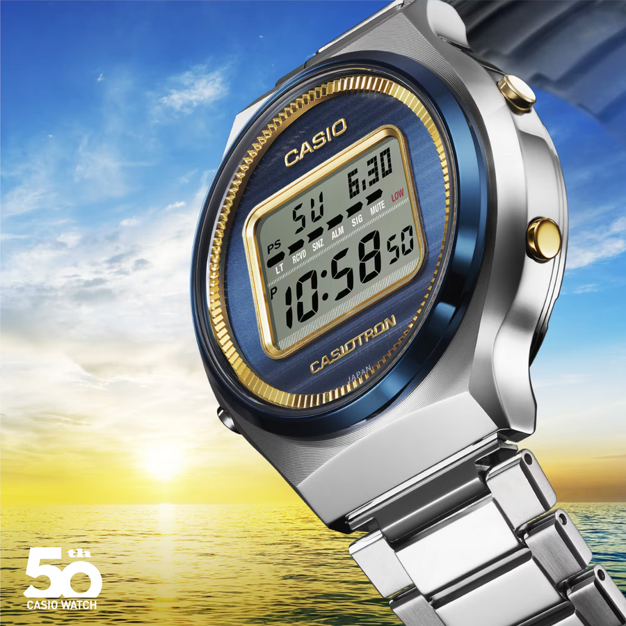 Casio TRN-50SS-2ADR CASIOTRON CASIO WATCH 50TH ANNIVERSARY Digital