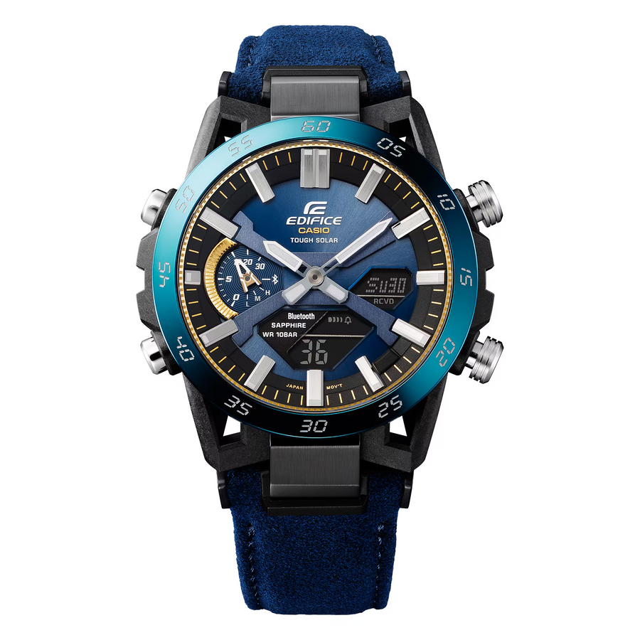 Casio Edifice ECB-2000SS-2ADR CASIO WATCH 50TH ANNIVERSARY Sospensione Analog Digital Combination