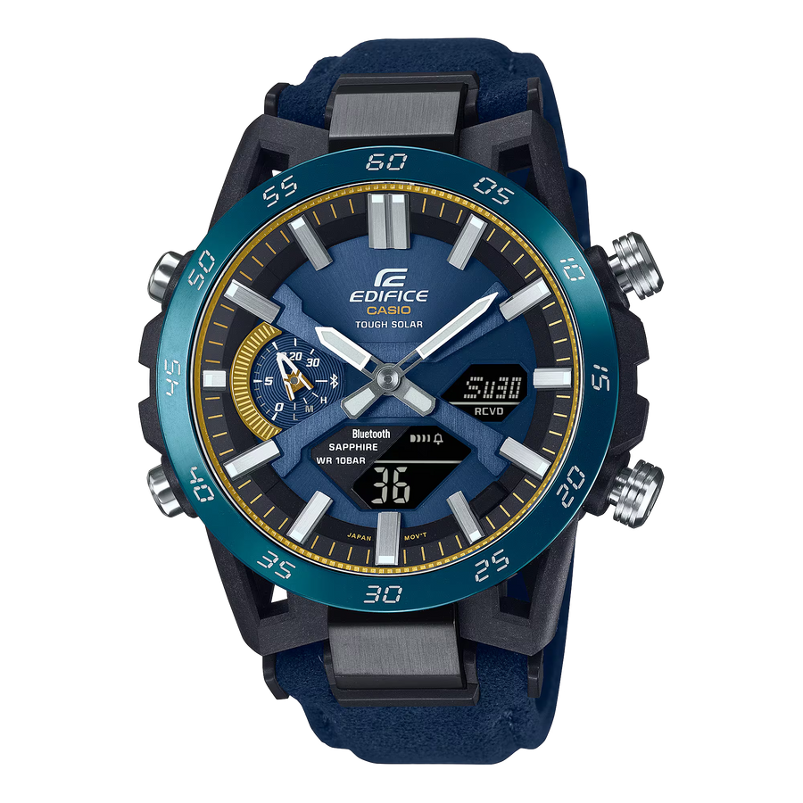 Casio Edifice ECB-2000SS-2ADR CASIO WATCH 50TH ANNIVERSARY Sospensione Analog Digital Combination