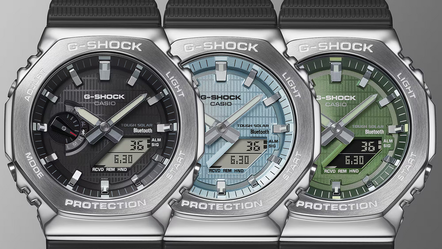 Casio G-Shock GBM-2100A-1A2DR G-Steel Analog-Digital Combination