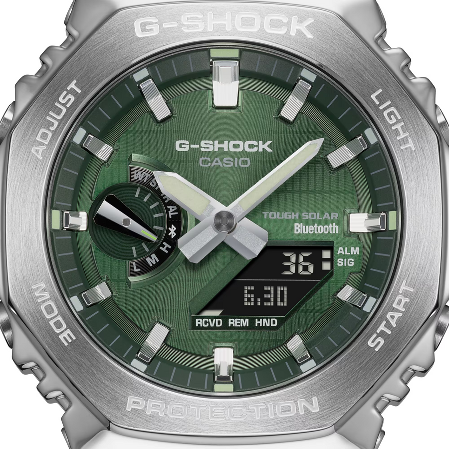 Casio G-Shock GBM-2100A-1A3DR G-Steel Analog-Digital Combination