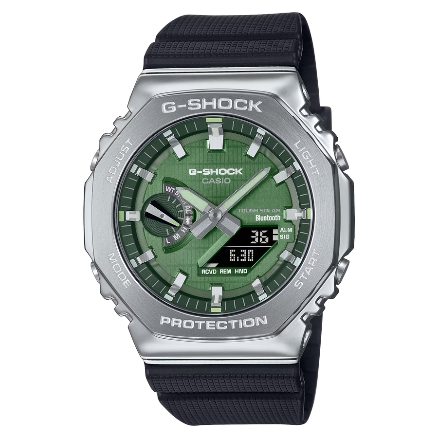 Casio G-Shock GBM-2100A-1A3DR G-Steel Analog-Digital Combination