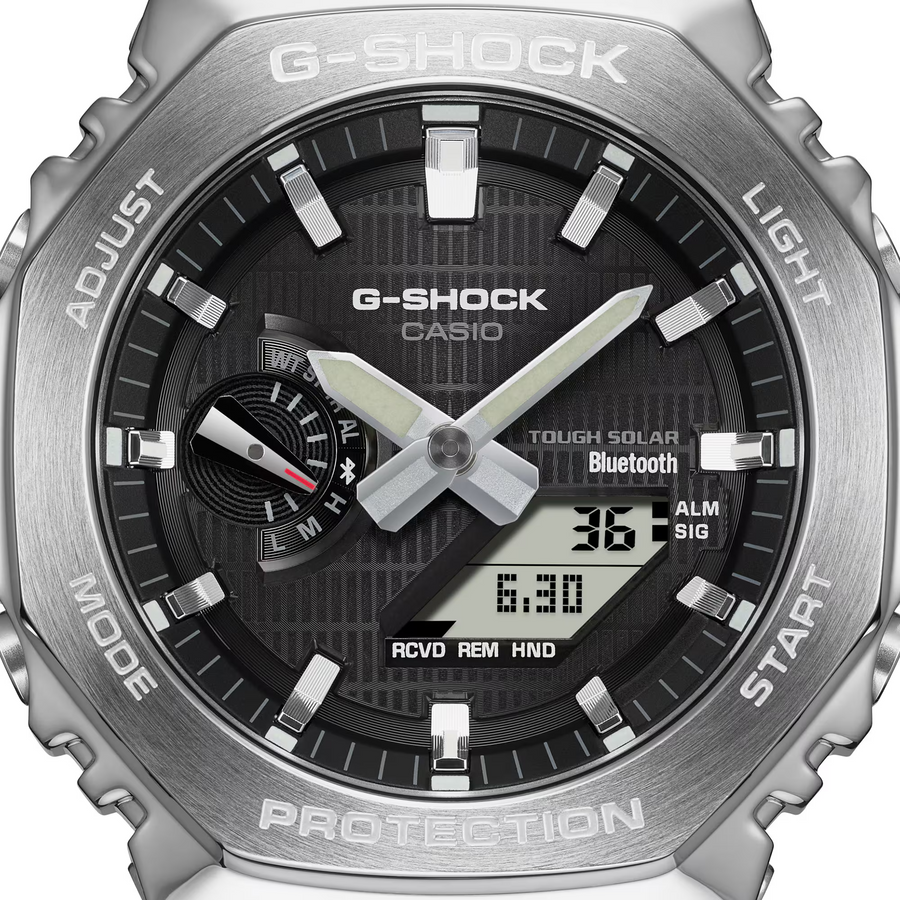 Casio G-Shock GBM-2100-1ADR G-Steel Analog-Digital Combination