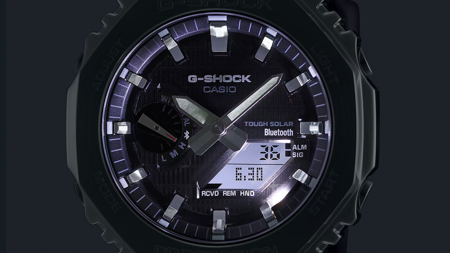 Casio G-Shock GBM-2100-1ADR G-Steel Analog-Digital Combination