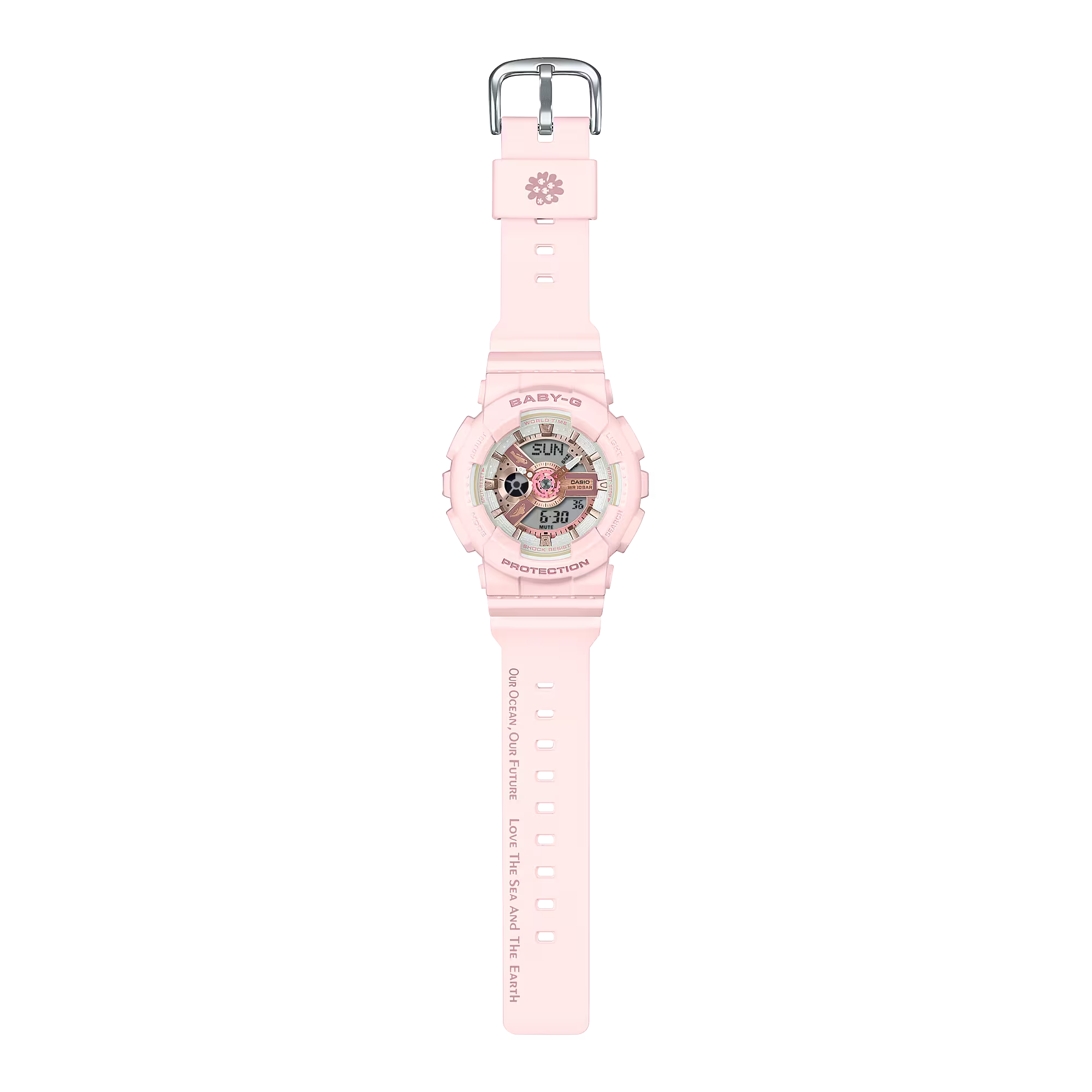 Casio Baby-G BA-110AQ-4ADR AQUA PLANET COLLABORATION MODEL 2024 Analog Digital Combination
