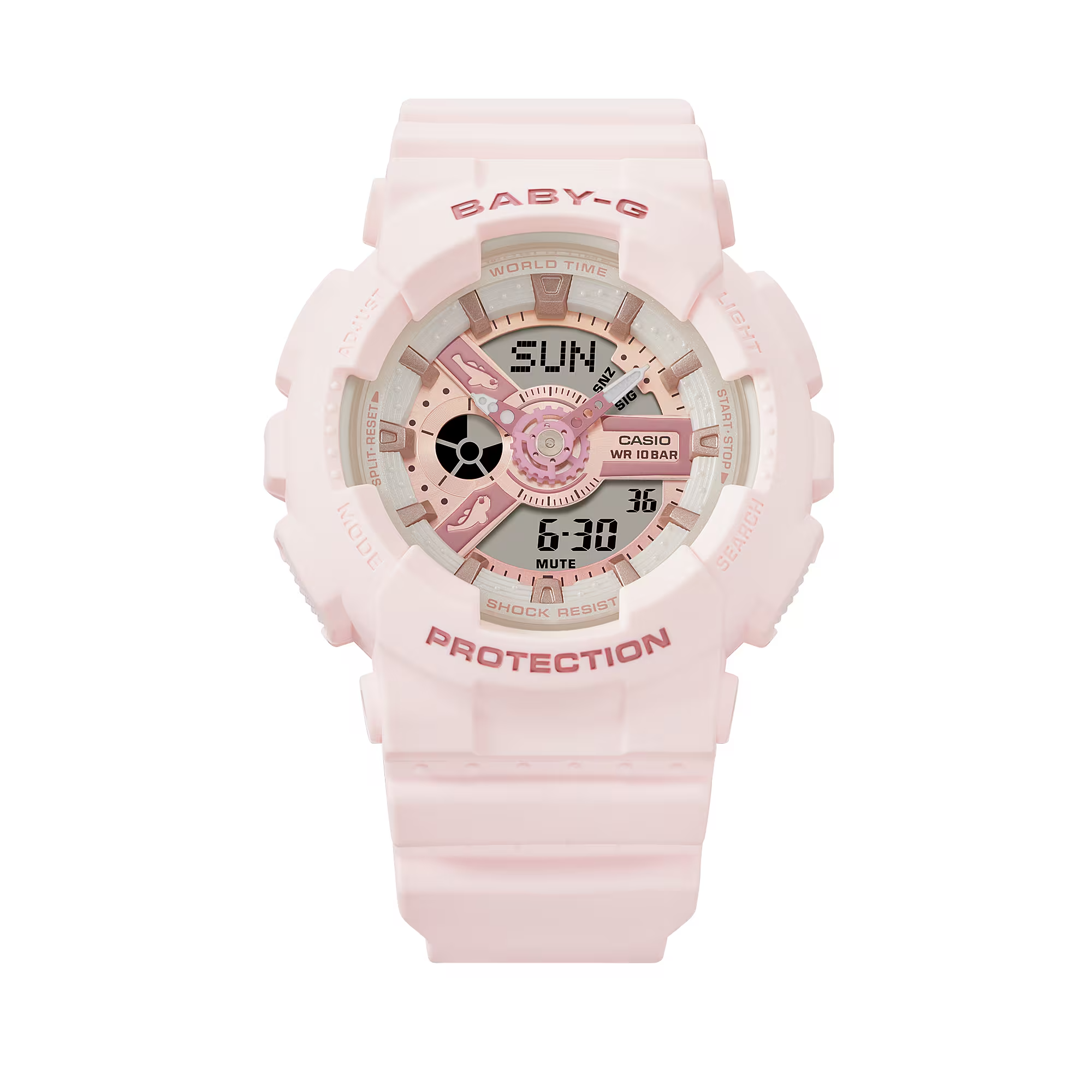 Casio Baby-G BA-110AQ-4ADR AQUA PLANET COLLABORATION MODEL 2024 Analog Digital Combination