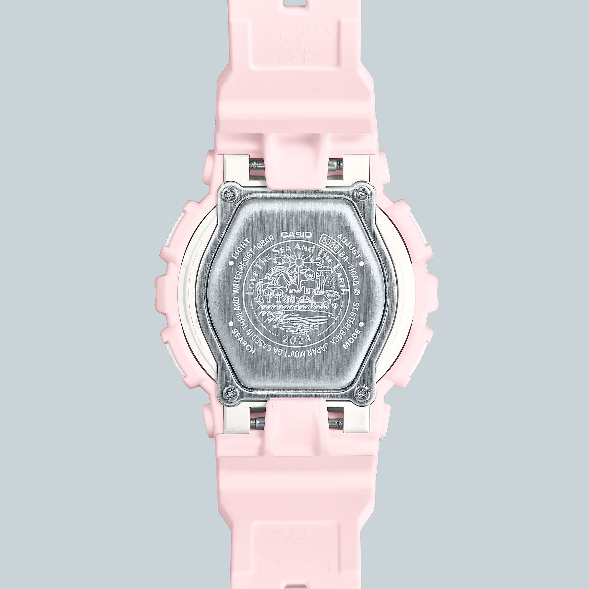 Casio Baby-G BA-110AQ-4ADR AQUA PLANET COLLABORATION MODEL 2024 Analog Digital Combination