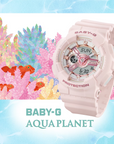 Casio Baby-G BA-110AQ-4ADR AQUA PLANET COLLABORATION MODEL 2024 Analog Digital Combination