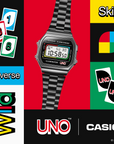 Casio A168WEUC-1ADR UNO™ collaboration model Vintage Digital