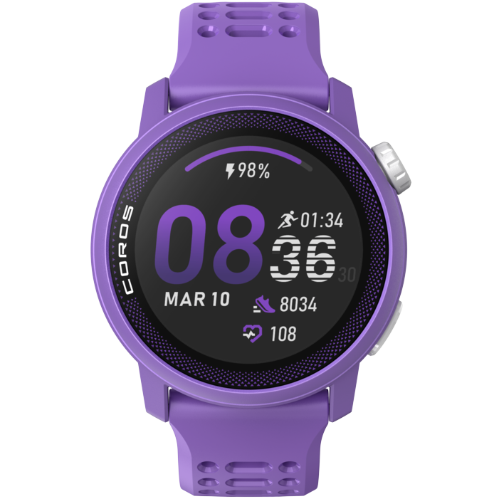 Coros Pace 3 W331-VIOLET Silicone Premium GPS Sport Watch