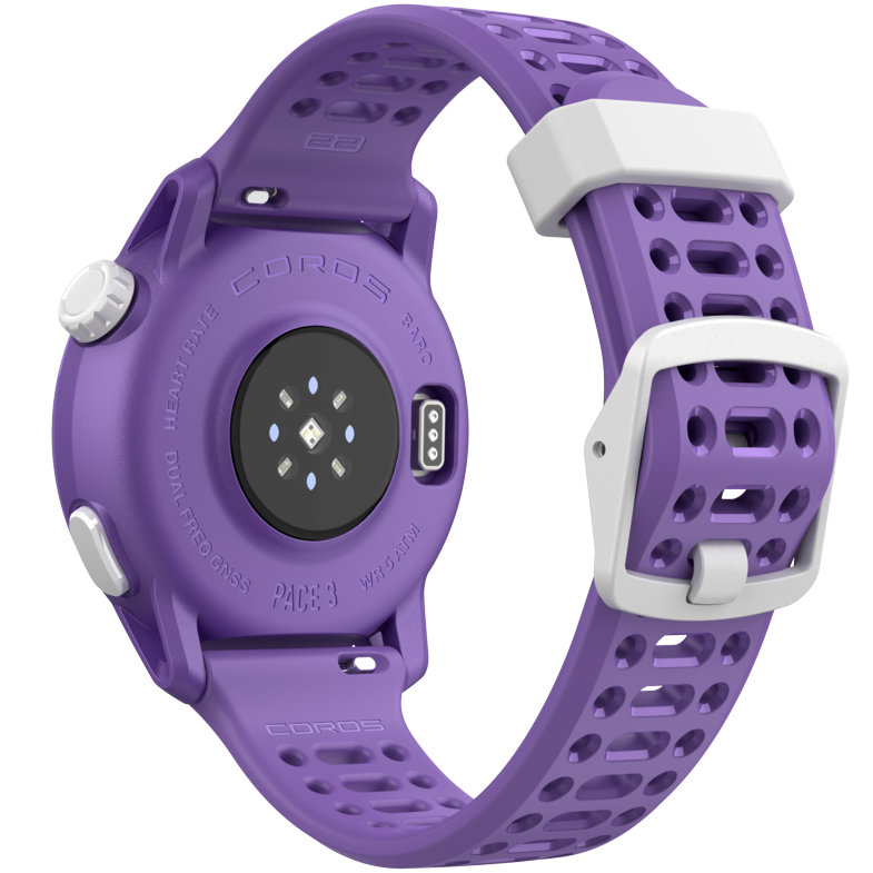 Coros Pace 3 W331-VIOLET Silicone Premium GPS Sport Watch