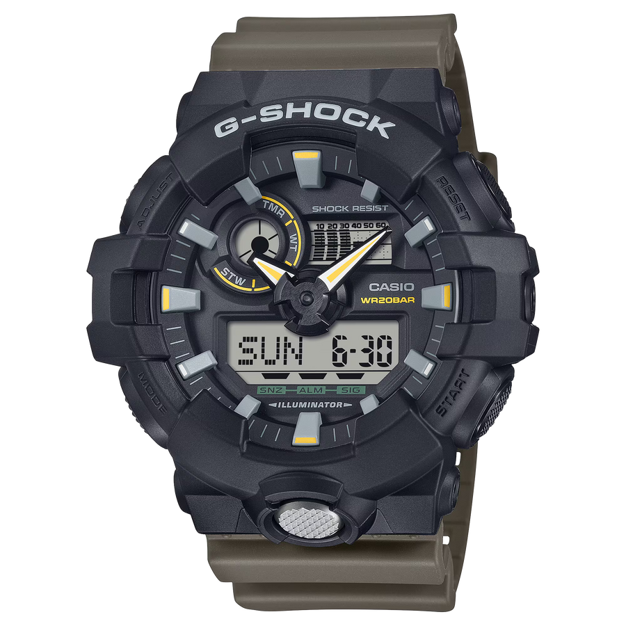 Casio G-Shock GA-710TU-1A3DR Analog-Digital Combination