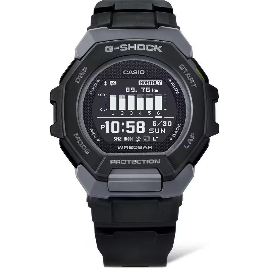 Casio G-Shock GBD-300-1DR G-Squad Digital