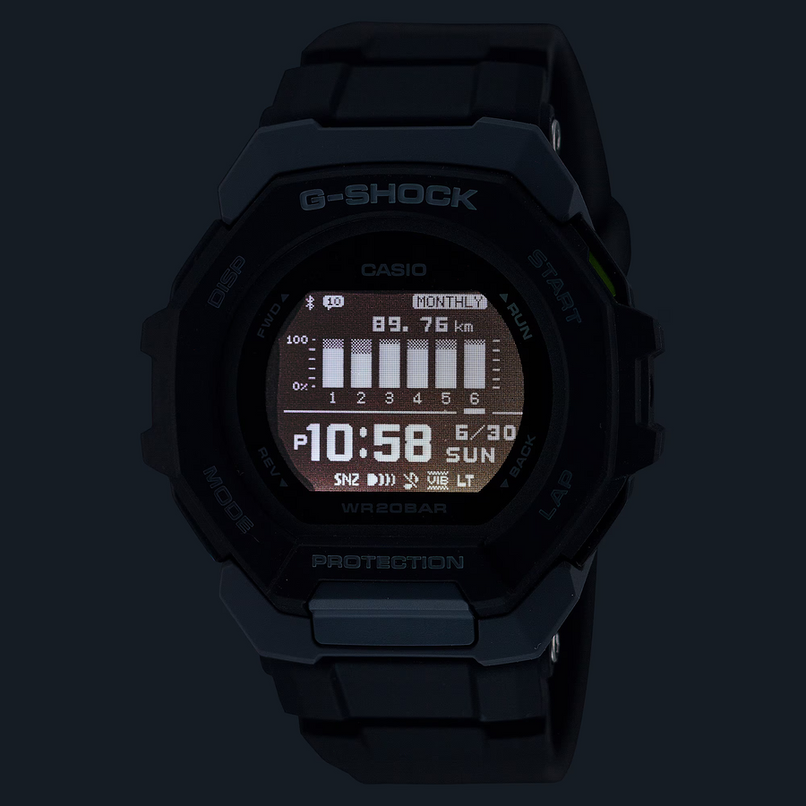 Casio G-Shock GBD-300-1DR G-Squad Digital