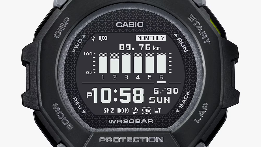 Casio G-Shock GBD-300-1DR G-Squad Digital