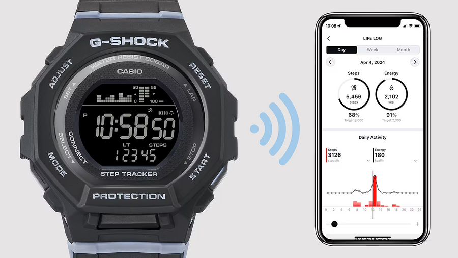 Casio G-Shock GMD-B300-1DR G-Squad Digital