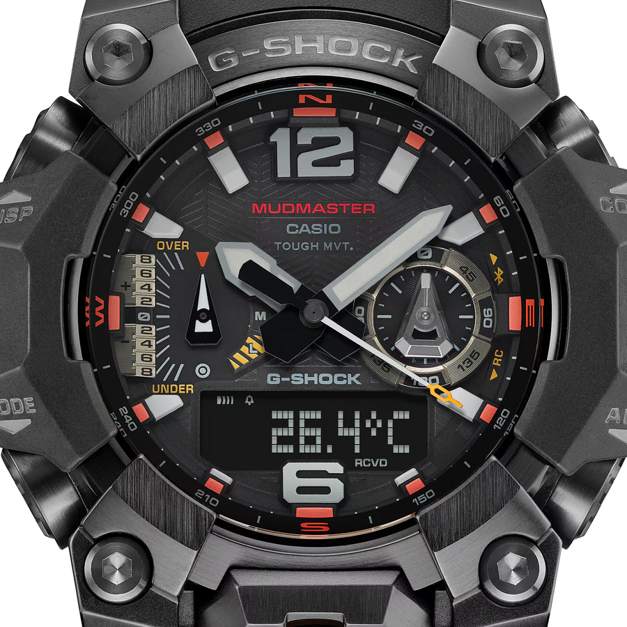 Casio G-Shock GWG-B1000EC-1ADR Master of G-Land Mudmaster Analog-Digital Combination