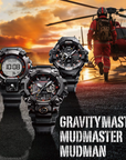 Casio G-Shock GWG-B1000EC-1ADR Master of G-Land Mudmaster Analog-Digital Combination