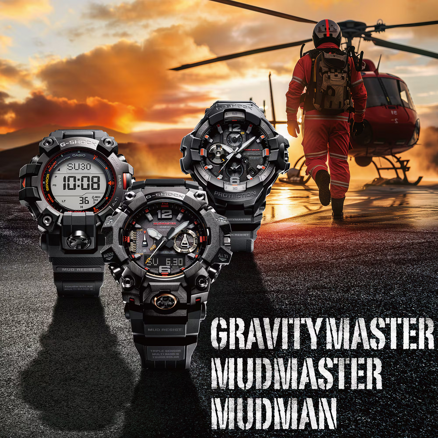 Casio G-Shock GWG-B1000EC-1ADR Master of G-Land Mudmaster Analog-Digital Combination