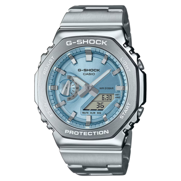 Casio G-Shock GM-2110D-2ADR G-Steel Analog Digital Combination