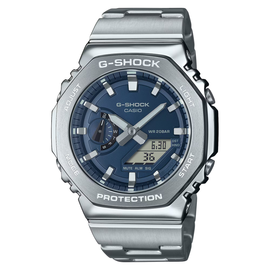 Casio G-Shock GM-2110D-2BDR G-Steel Analog Digital Combination