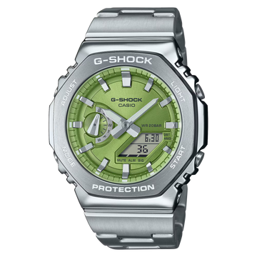 Casio G-Shock GM-2110D-3ADR G-Steel Analog Digital Combination