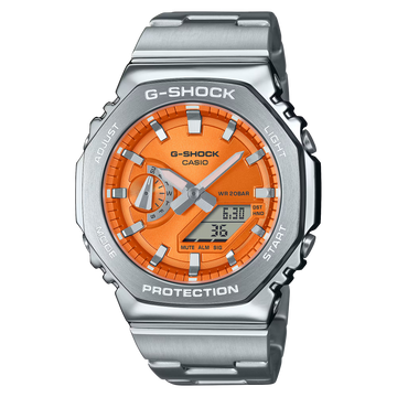 Casio G-Shock GM-2110D-4ADR G-Steel Analog Digital Combination