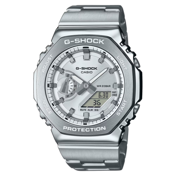 Casio G-Shock GM-2110D-7ADR G-Steel Analog Digital Combination