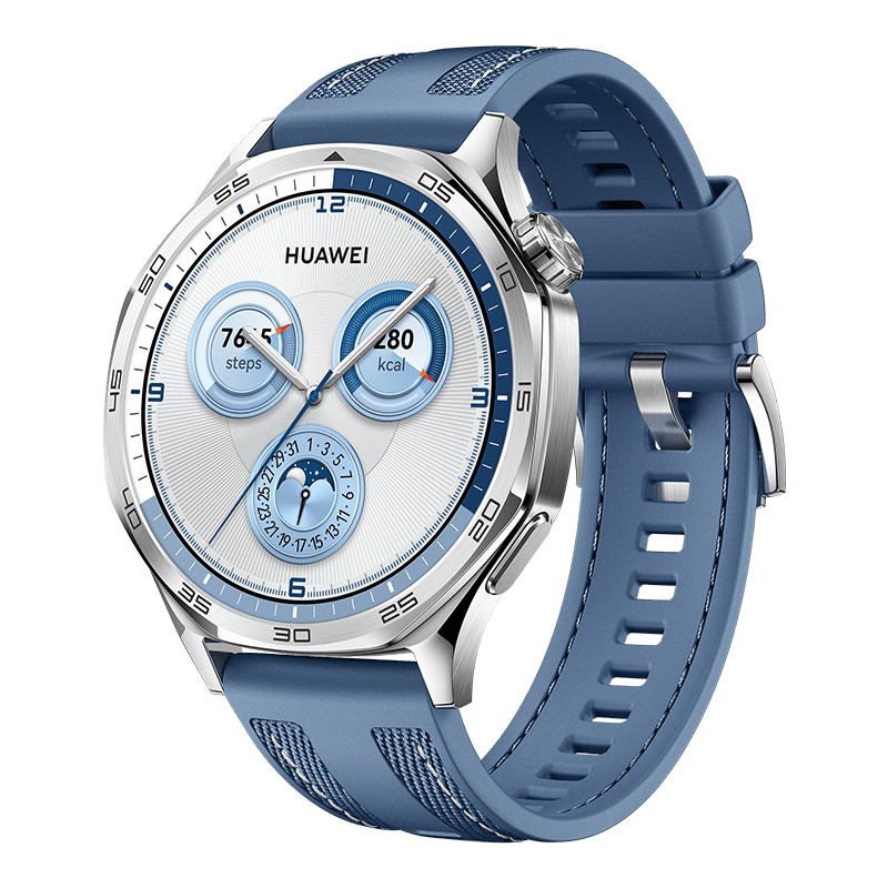 HUAWEI WATCH GT 5 46mm Blue Woven Strap