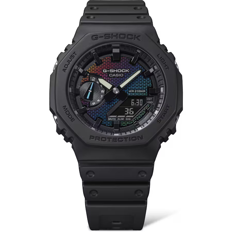 Casio G-Shock GA-2100RW-1ADR  Analog Digital Combination