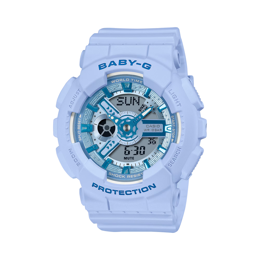 Casio Baby-G BA-110YK-2ADR Analog Digital Combination