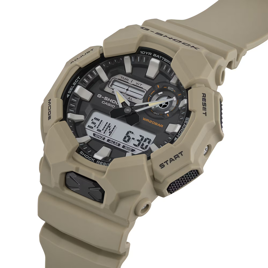 Casio G-Shock GA-010-5ADR Analog Digital Combination