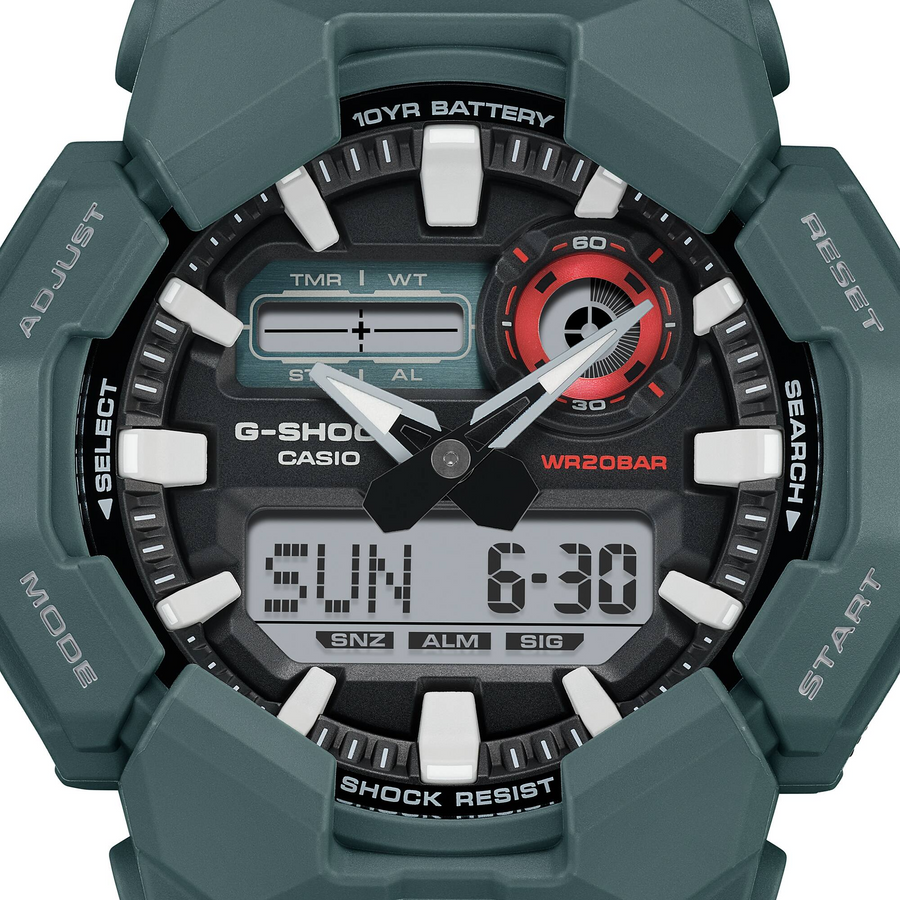 Casio G-Shock GA-010-2ADR Analog Digital Combination