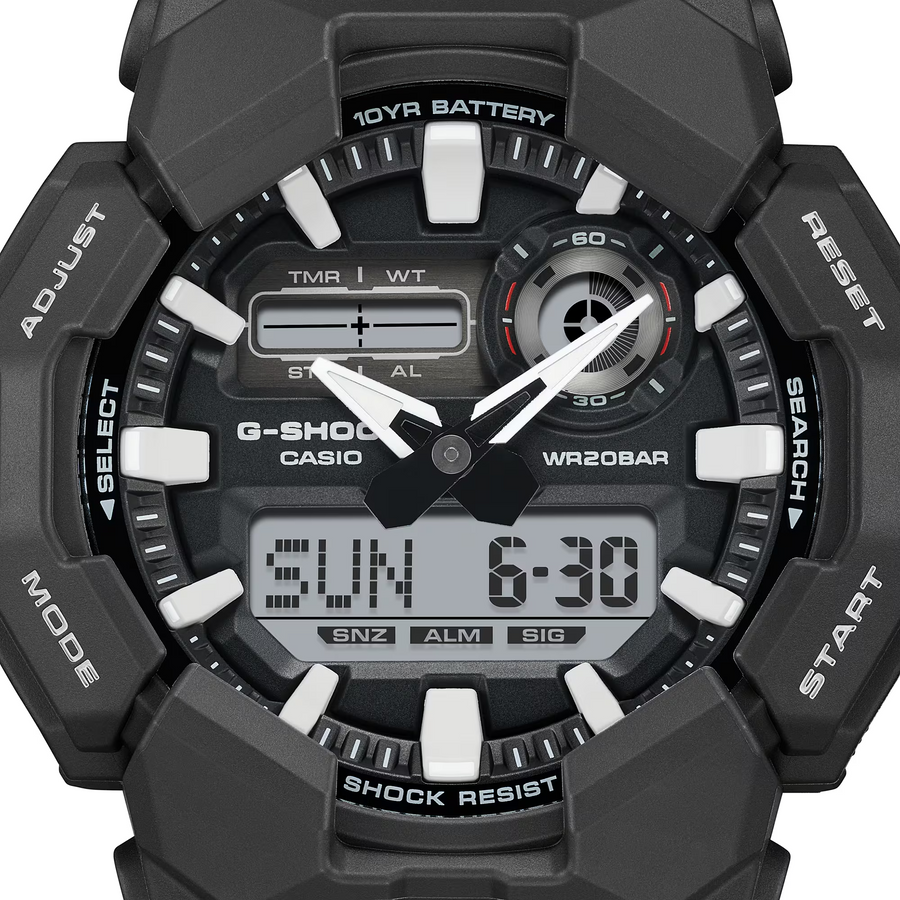 Casio G-Shock GA-010-1ADR Analog Digital Combination