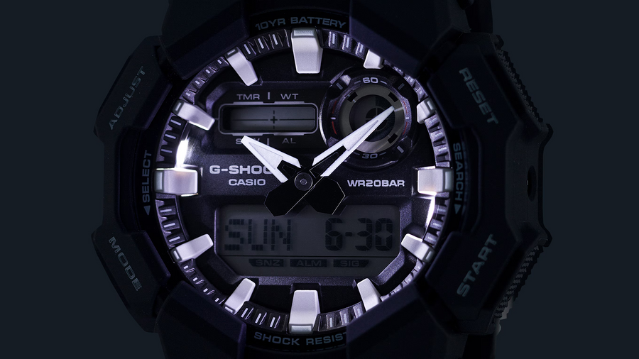 Casio G-Shock GA-010-1ADR Analog Digital Combination