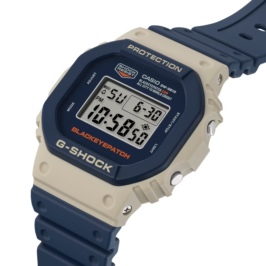 Casio G-Shock DW-5610BEP-2DR BlackEyePatch Collaboration Model Digital