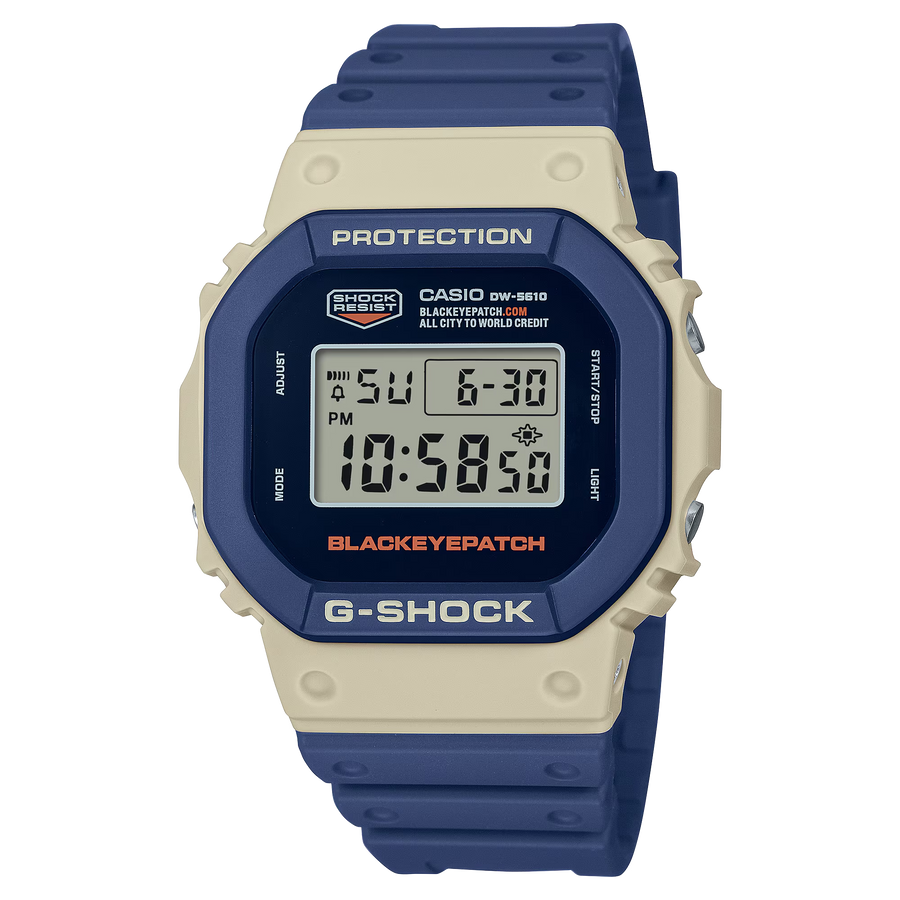 Casio G-Shock DW-5610BEP-2DR BlackEyePatch Collaboration Model Digital