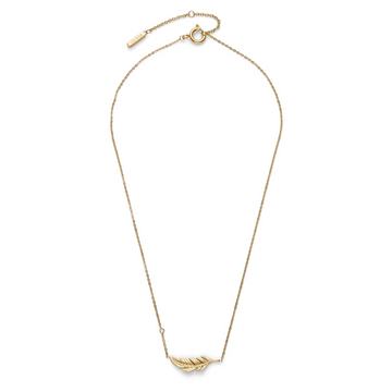 Olivia Burton 24100213 Signature Feather Gold Plated Necklace