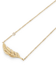 Olivia Burton 24100213 Signature Feather Gold Plated Necklace