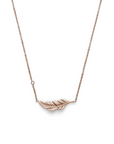 Olivia Burton 24100214 Signature Feather Rose Gold Plated Necklace