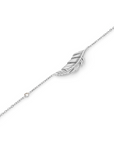 Olivia Burton 24100215 Signature Feather Silver Tone Bracelet