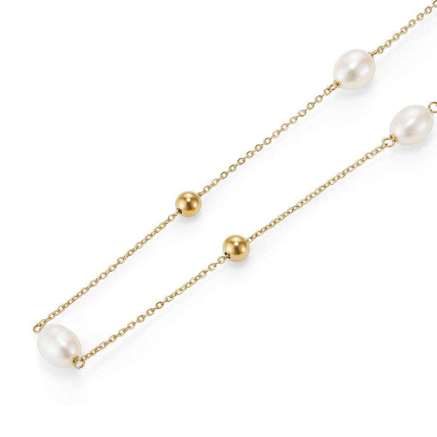 Olivia Burton 24100200 Trend Edition By The Sea Pearl Gold Plated Necklace