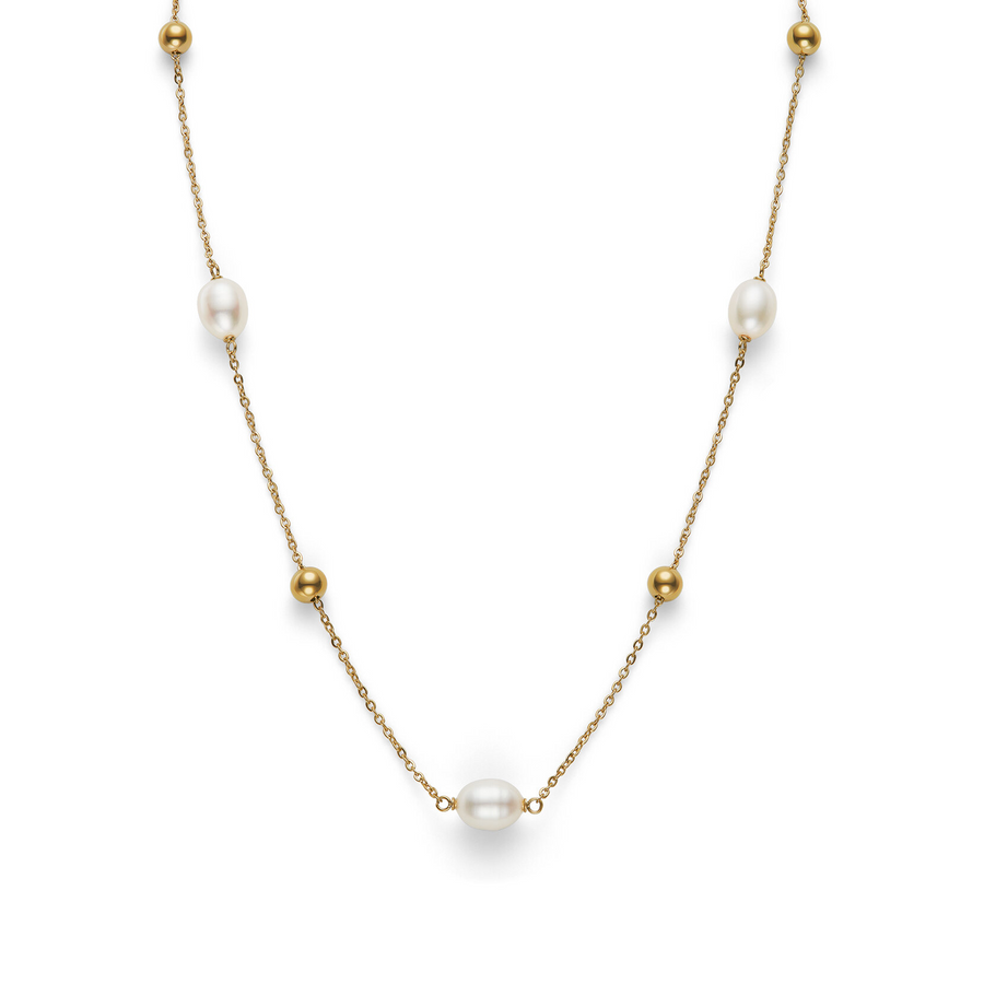 Olivia Burton 24100200 Trend Edition By The Sea Pearl Gold Plated Necklace