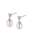 Olivia Burton 24100205 Trend Edition By The Sea Pearl Silver Tone Drop Earrings